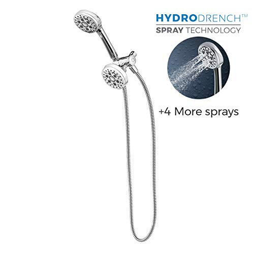 Pfister 020-WS2-VICC Vie Showerhead and Handheld Combo with Full Coverage, Polished Chrome