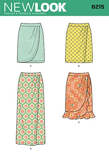 Simplicity Creative Patterns New Look 6215 Misses' Skirt in Three Lengths, A (6-8-10-12-14-16)