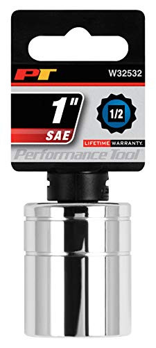 Performance Tool W32532 Drive 12-Point 1/2" Dr 1" 12pt Socket