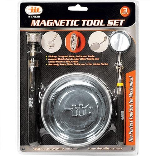 IIT 17230 Magnetic Tool Set, 3Piece, New,