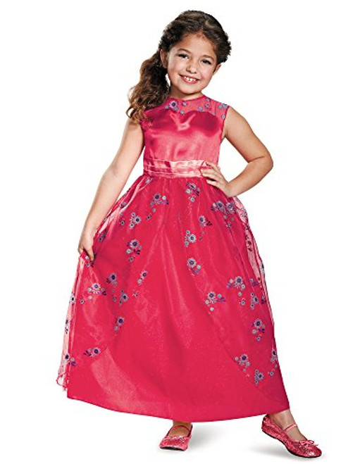 Elena Ball Gown Classic Elena of Avalor Disney Costume, Medium/7-8