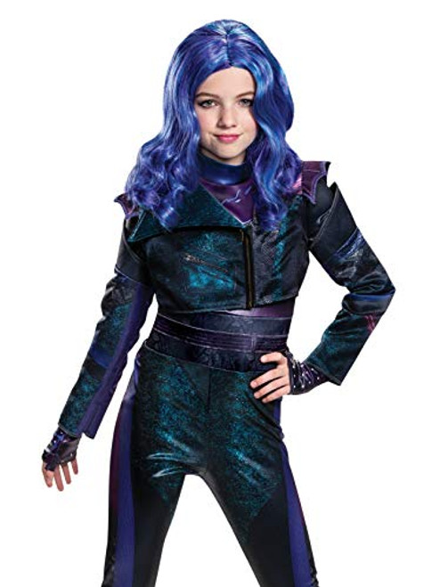 Disguise Descendants 3 Mal Wig Costume Accessory Purple Disguise Descendants 3 Mal Wig Costume Accessory Purple