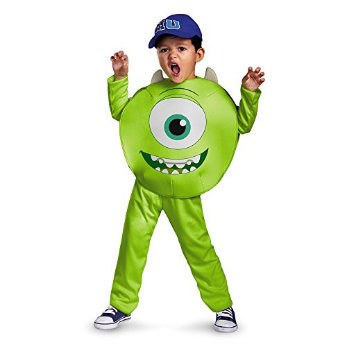 Disney Pixar Monsters University Mike Toddler Classic Costume, 4-6