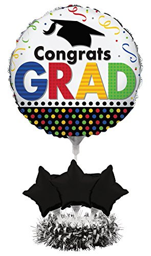 Creative Converting 268804 Balloon Centerpiece Kit, One Size, Multicolored