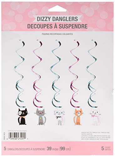 Creative Converting 329403 DIZZY DANGLERS ASSORTED, 30", Multicolor