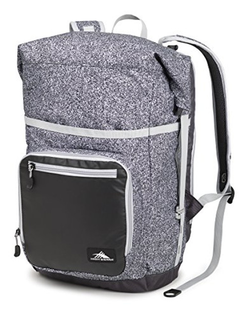 High Sierra Tethur Backpack, Static/Mercury/Silver