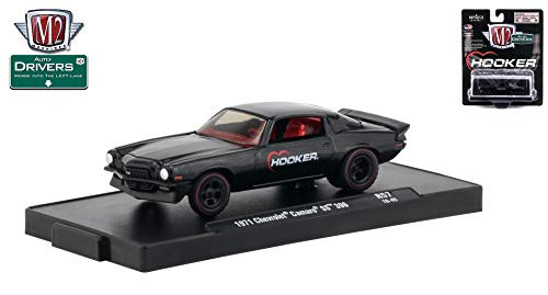M2 Machines 1971 Chevrolet Camaro SS 396 (Hooker) Auto-Drivers Release 57 - Castline 2019 Special Edition 1:64 Scale Die-Cast Vehicle & Custom Display Base (R57 18-45) M2 Machines 1971 Chevrolet Camaro SS 396 (Hooker) Auto-Drivers Release 57 - Castline 2019 Special Edition 1:64 Scale Die-Cast Vehicle & Custom Display Base (R57 18-45)