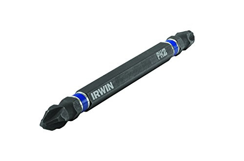 IRWIN Tools 1871068 Impact Performance Series Double-Ended Screwdriver Number-2 Phillips Power Bit, 4-Inch