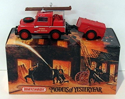 Models of Yesteryear Matchbox 1952 Land Rover Auxiliary YFE02 1:43