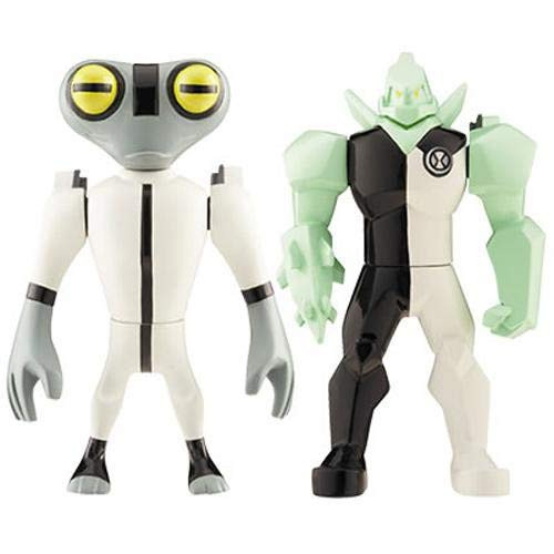 Ben 10 Alien Creation Chamber Mini Figure 2-Pack Diamondhead and Grey Matter Ben 10 Alien Creation Chamber Mini Figure 2-Pack Diamondhead and Grey Matter