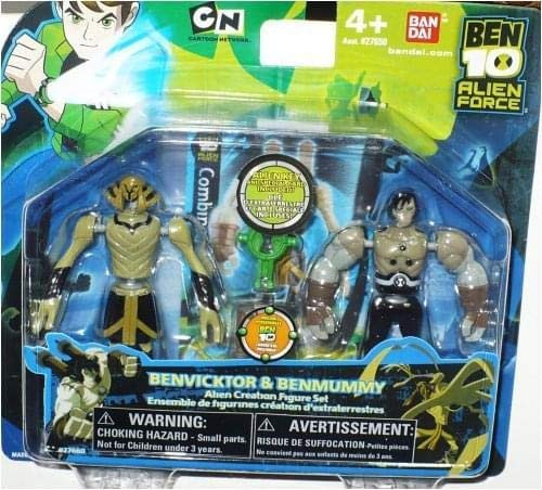 Ben 10 Alien Creation Chamber Mini Figure 2-Pack Benvicktor and Benmummy Ben 10 Alien Creation Chamber Mini Figure 2-Pack Benvicktor and Benmummy
