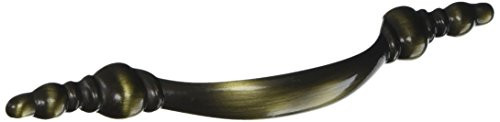 MINTCRAFT SF809AB ProSource Traditional Classics Cabinet Pull, 3 in L, Zinc Alloy, Antique, 3&quot, Brass