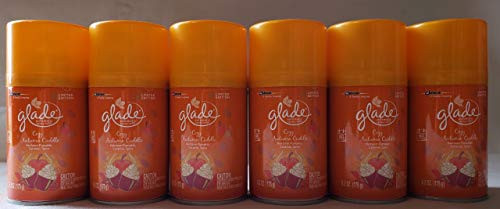 6 Glade COZY AUTUMN CUDDLE PUMPKIN SPICE Automatic Spray Air Freshener Refill 6 Glade COZY AUTUMN CUDDLE PUMPKIN SPICE Automatic Spray Air Freshener Refill