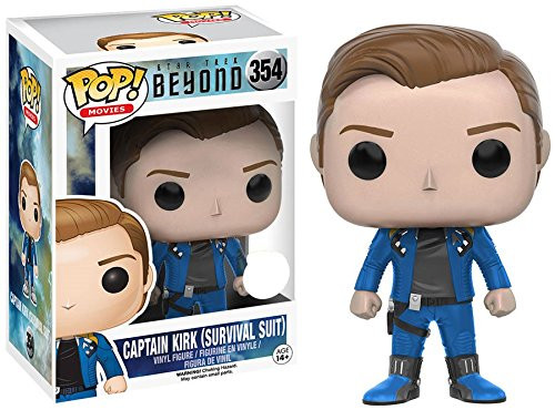 Funko - Figurine Star Trek Beyond - Captain Kirk In Survival Suit Exclu Pop 10cm - 0889698104937