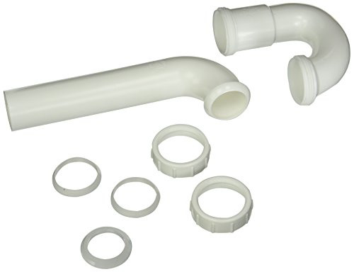 Plumb Craft Waxman 0890000A Plastic P-Trap, 1-1/2-Inch or 1-1/4-Inch, White