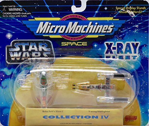 Star Wars 4 Micro Machines X-Ray Fleet Collection IV