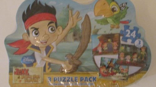 Disney Jake and The Never Land Pirates 3 Puzzle Pack