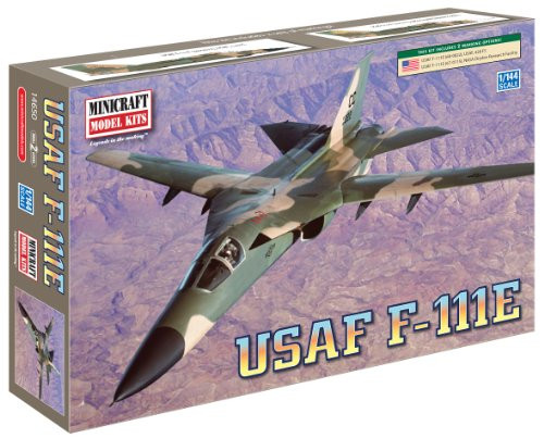 Minicraft F-111 Aardvark USAF 1/144 Scale with 2 Marking Options