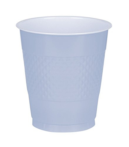 Amscan Reusable Pastel Blue Plastic Cups, 12 Oz., 20 Ct. | Party Tableware