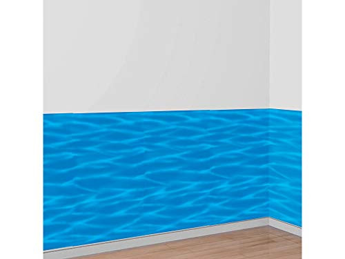 Amscan Blue Ocean Party Scene Setter Room Roll