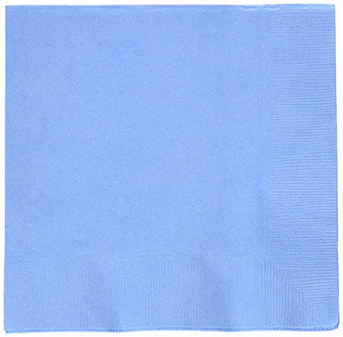 Amscan Pastel Blue 2-Ply Paper Luncheon Napkins, 50 Ct. | Party Tableware
