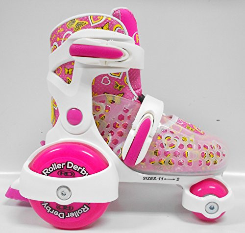 Roller Derby Cruiser MX Girls Roller Skate (Small (7-11))