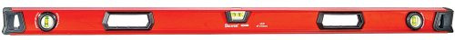 Starrett Exact KLIX48-N Aluminum I-Beam Level with 3 Plastic 360° Vials, 48" Length