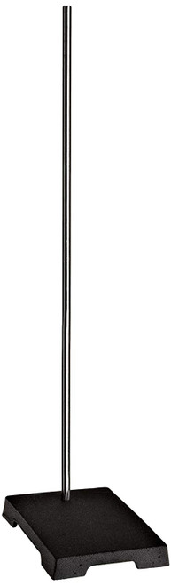 American Educational Cast Iron Support Ring Stand with Acid Resistant Finish, 6' Length x 4' Width Base Size