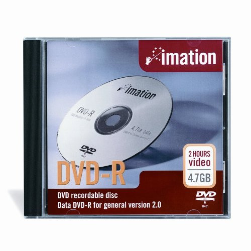 Imation 16x DVD-R 4.7GB 1 Pack Standard Jewel