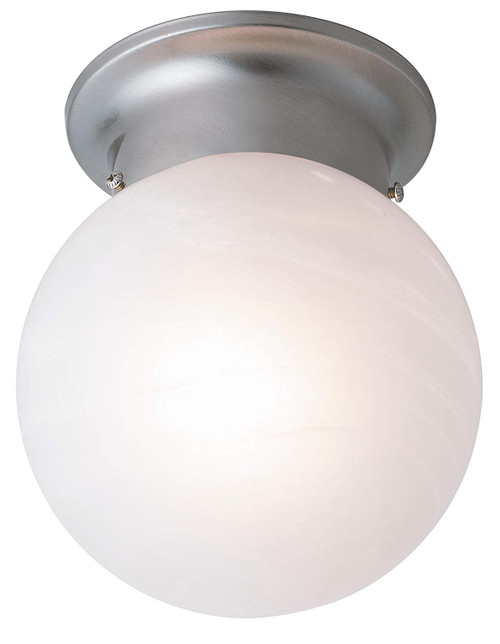 Trans Globe Lighting 3606 BN Indoor  Dash 6' Flushmount, Brushed Nickel