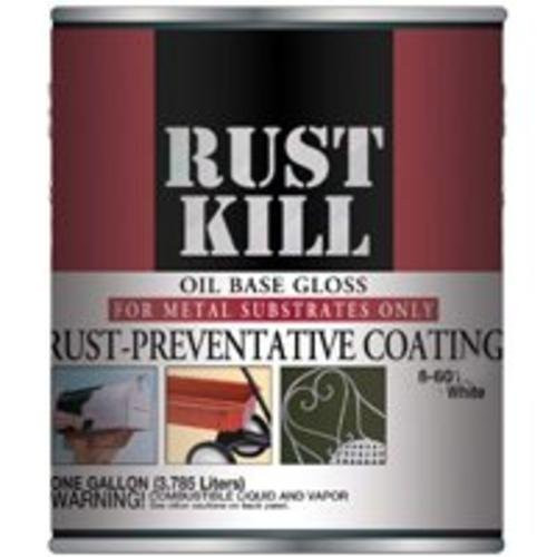 YENKIN MAJESTIC PAINT RK 8-6021-2 6021-2 SEMI Gloss White Rust Kill QT
