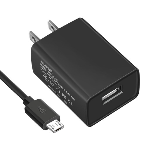 [UL Listed] Extra Long 5 Ft AC Adapter 2A Rapid Charger for Amazon Kindle Fire Tablet