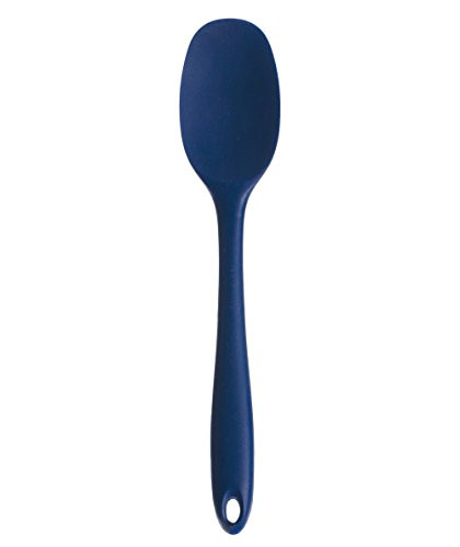RSVP International Endurance Ela's Favorite Silicone Spatula Spoon, Blue (ELA-BL)