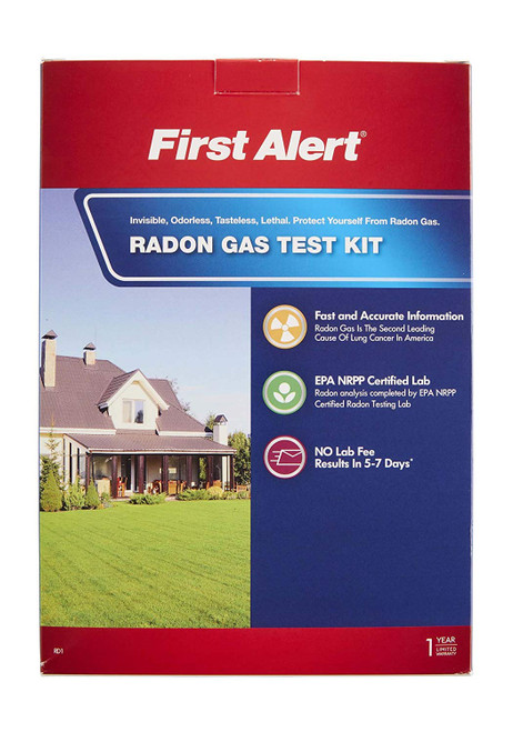 First Alert RD1 Radon Gas Test Kit
