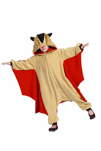 RG Costumes 40112 Funsies' Skippy The Flying Squirrel, Child Large/Size 12-14, One Size