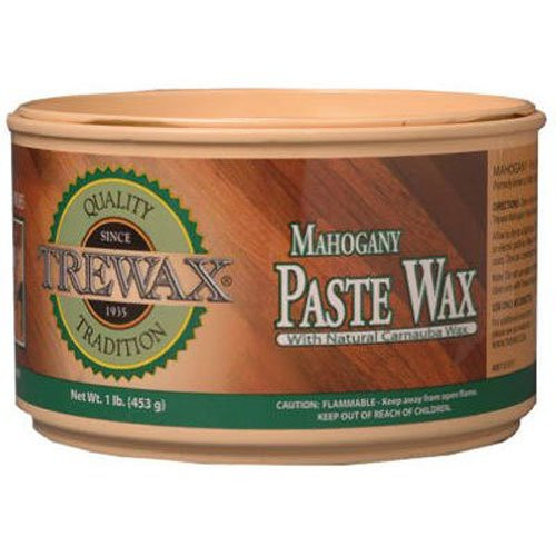 Trewax Paste Wax Mahogany Indian Sand, 12.35-Ounce