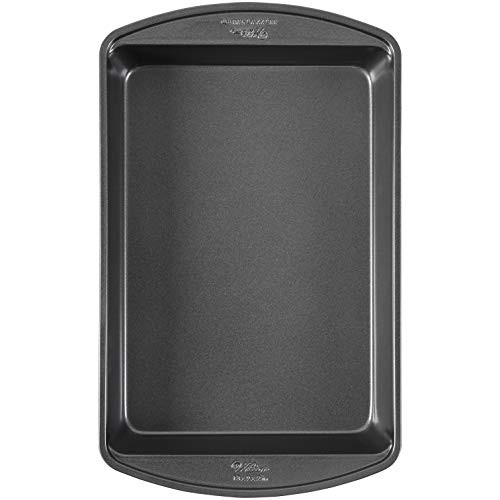 Wilton 2105-6060 Perfect Results Nonstick Oblong Cake Pan, 13 by 9 by 2-Inch, Silver Wilton 2105-6060 Perfect Results Nonstick Oblong Cake Pan, 13 by 9 by 2-Inch, Silver