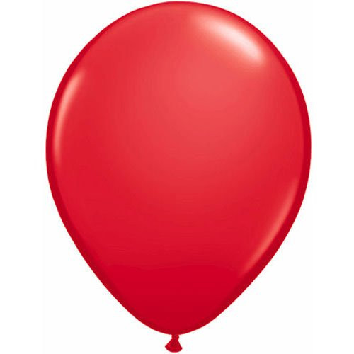 Qualatex 16" Red Latex Balloons (10ct)
