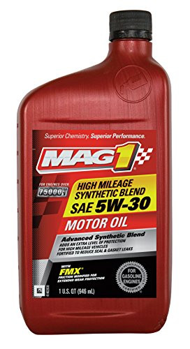 MAG 1 64835 5W-30 Synthetic Blend Motor Oil, 1 quart