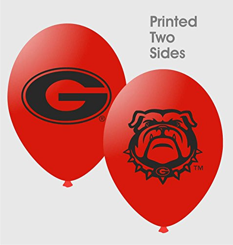 Westrick Georgia Bulldogs 11" Balloons 10/pkg.