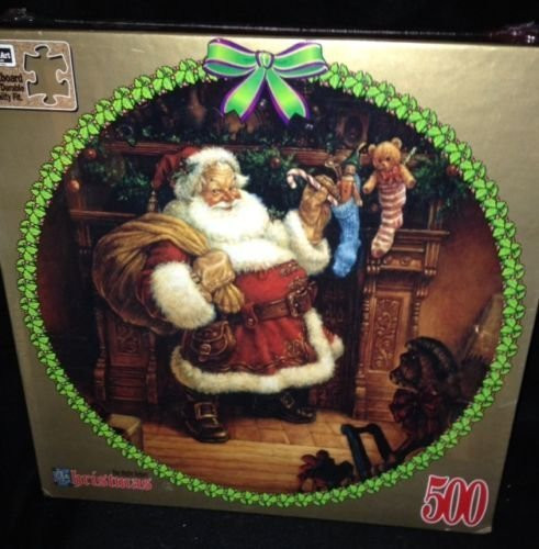 The Night Before Christmas 500 Pieces Puzzle, 19" x 48.26 cm