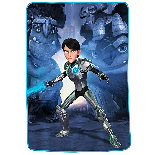 Franco Kids Bedding Super Soft Blanket, Twin/Full Size 62" x 90", Trollhunters