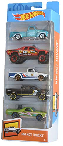 Hot Wheels 2019 HW Hot Trucks 1:64 Scaled 5-Pack