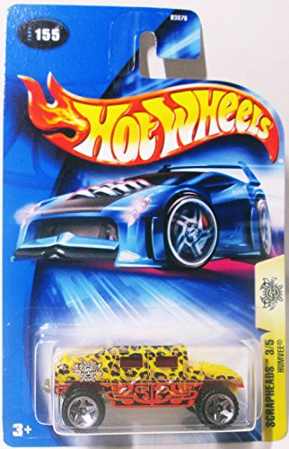 Hot Wheels Humvee 2004 #155 Scrapheads Series Small Antenna