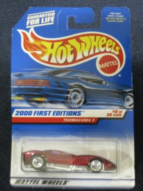 Hotwheels Thomassima 3-2000 1st Editions #10 of 36 #070 Hotwheels Thomassima 3-2000 1st Editions #10 of 36 #070