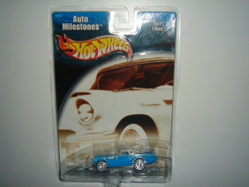 Mattel Hot Wheels 2002 Auto Milestones 1957 T-Bird Blue/White