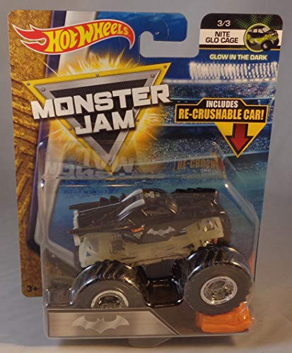 Hot Wheels Monster Jam 1:64 Scale Truck - Batman
