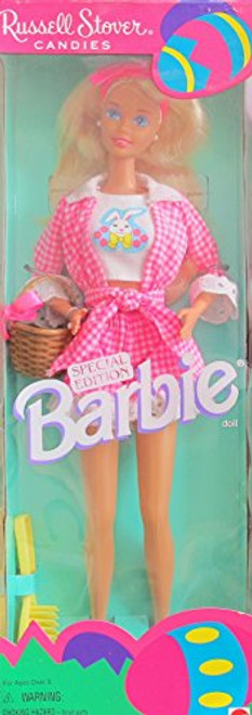 RUSSEL STOVER Candies BARBIE Doll SPECIAL EDITION w 'EASTER' BASKET (1995) RUSSEL STOVER Candies BARBIE Doll SPECIAL EDITION w 'EASTER' BASKET (1995)