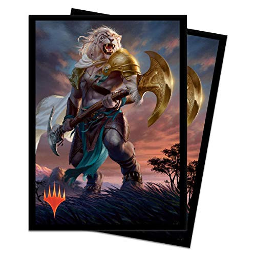 Ultra PRO Magic: The Gathering M20 Ajani, Strength of The Pride Deck Protector Sleeves (100 ct.)