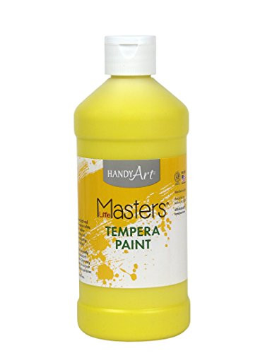 Handy Art Little Masters Tempera Paint 16 ounce, Yellow